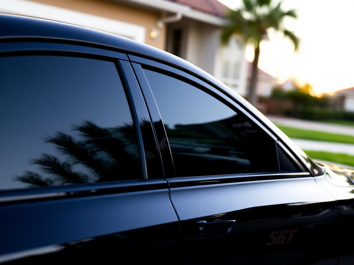Sedan window tint