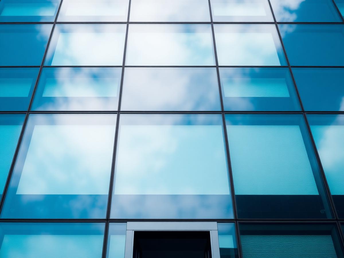 Commercial glass tint