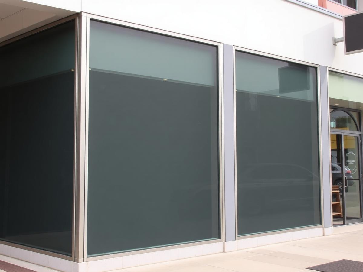 Storefront tint